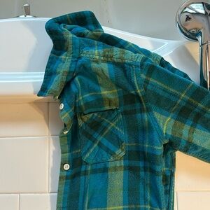 Plaid flannel shirt